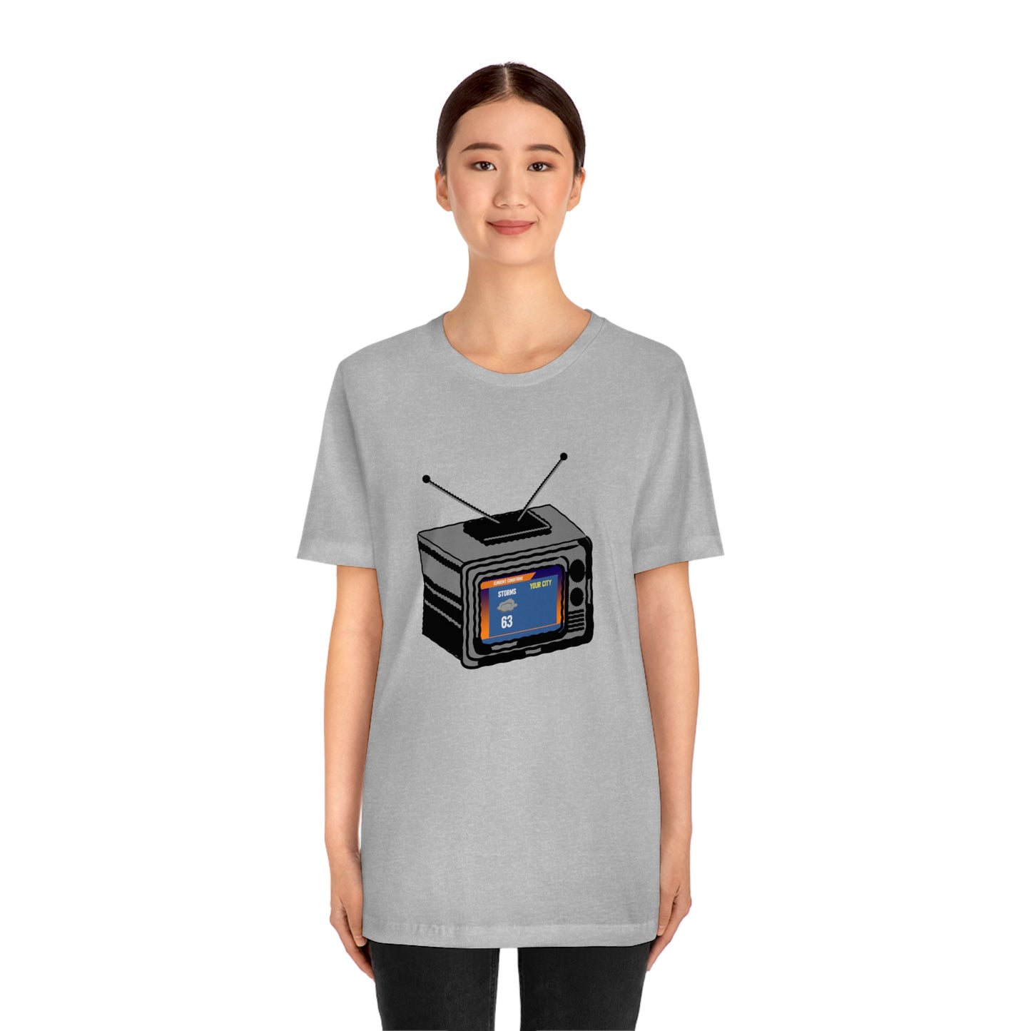 Retro TV Forecast Tee