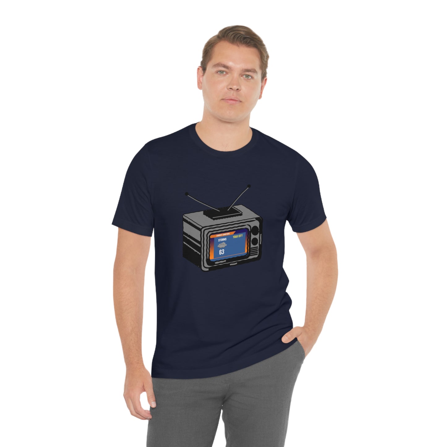 Retro TV Forecast Tee