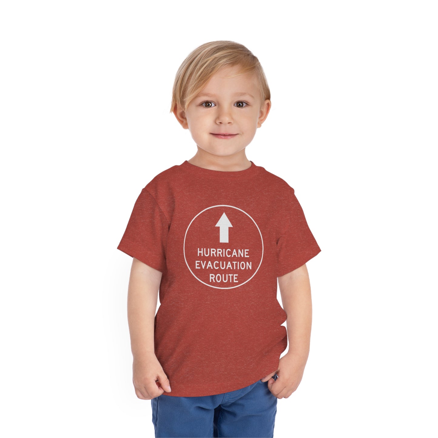 Hurricane Evacuation Route Toddler Tee