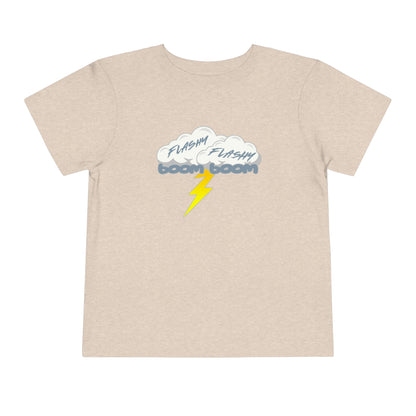 Flashy Flashy Boom Boom Toddler Tee