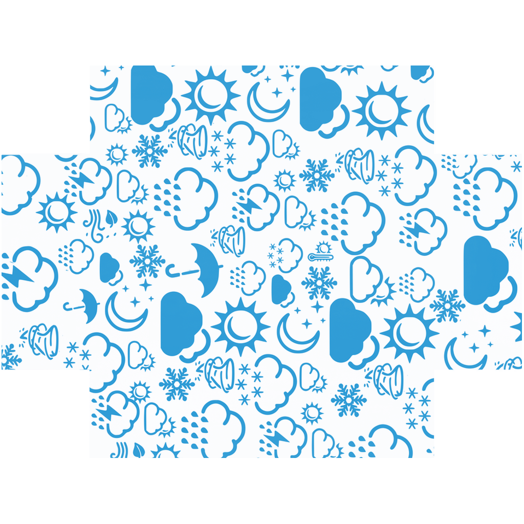 Wx Icon (White/Blue)Crib Sheet 