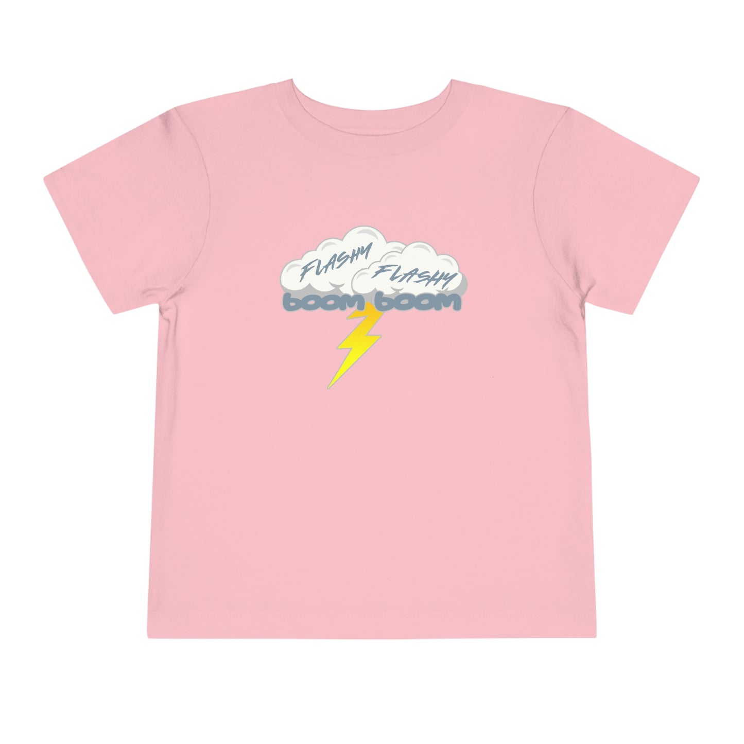 Flashy Flashy Boom Boom Toddler Tee