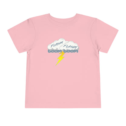 Flashy Flashy Boom Boom Toddler Tee