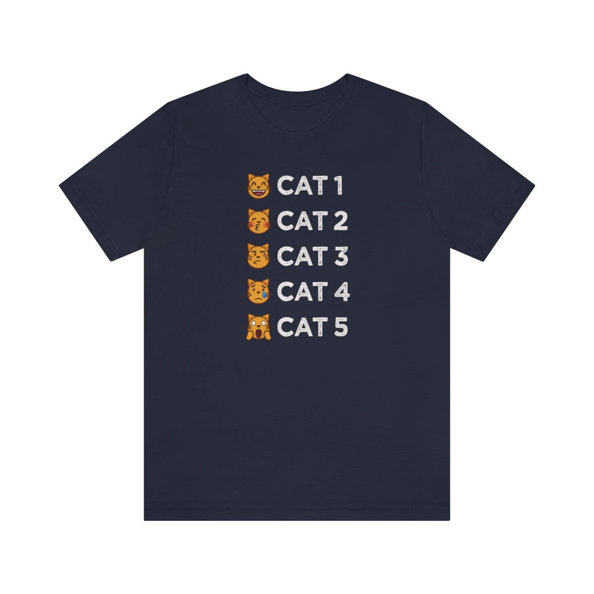 Hurricane Cat-egories Tee