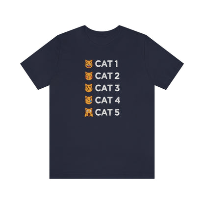 Hurricane Cat-egories Tee