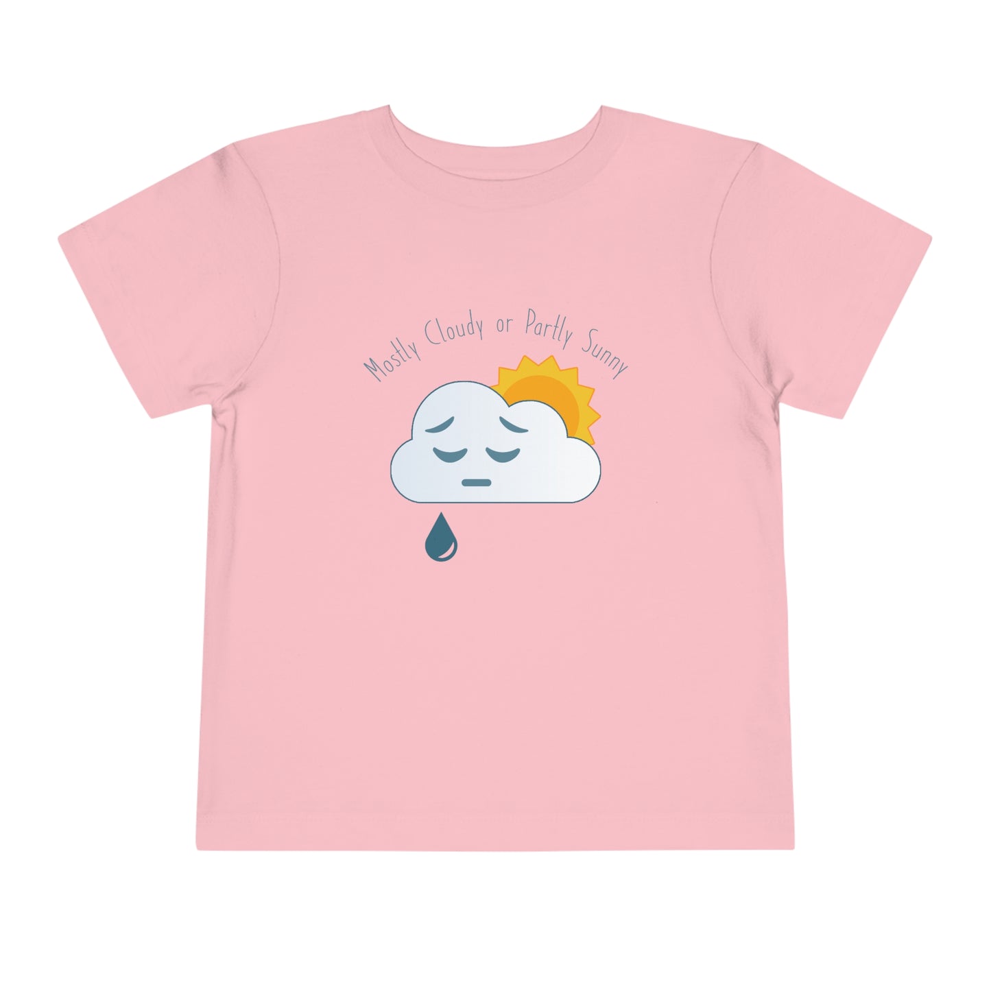 Mostly Cloudy Toddler Tee