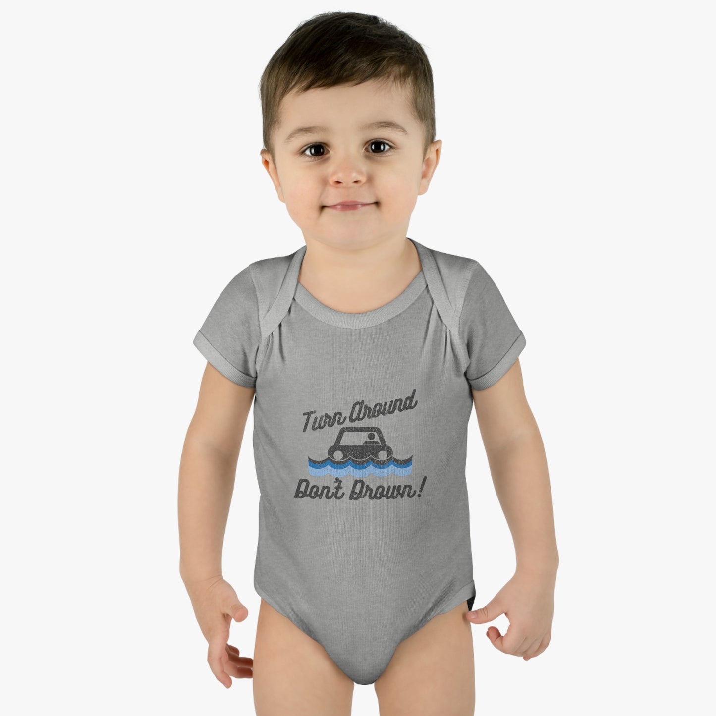 Turn Around, Don't Drown Infant Bodysuit