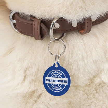 Certified Weathergeek Pet Tag