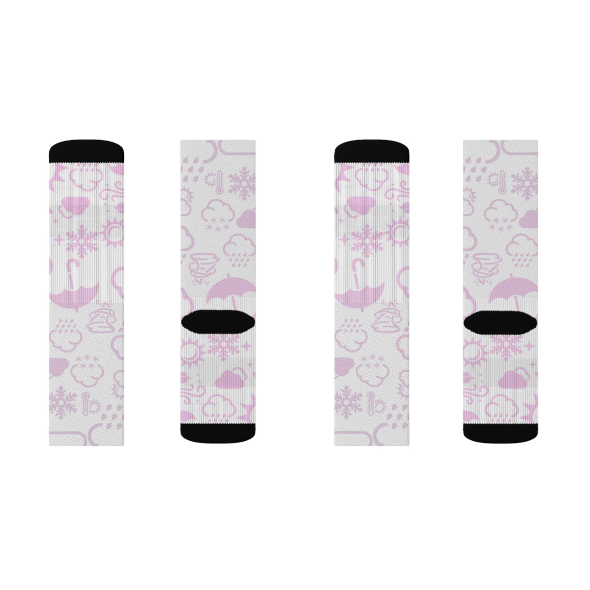 Icono de Wx (rosa) Calcetines  
