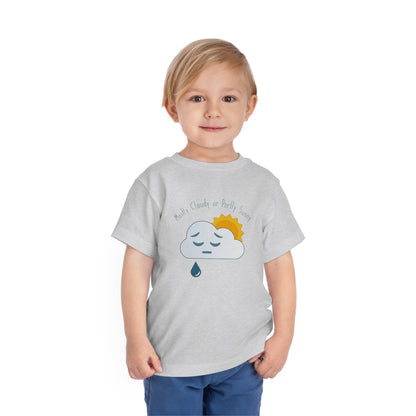 Mostly Cloudy Toddler Tee