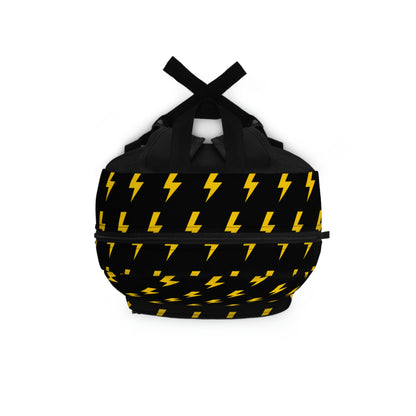 Lightning Icon (Black/Yellow) Backpack