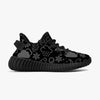 Wx Icon (Black/Grey) Kids' Mesh Knit Sneakers