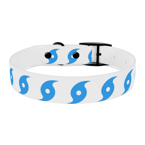 Hurricane Icon (Blue) Dog Collar