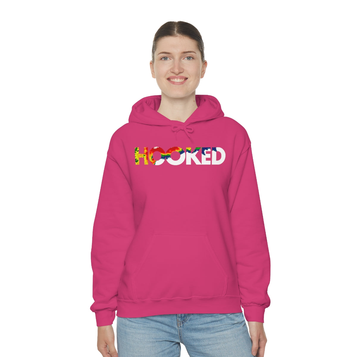 Sudadera con capucha enganchada 