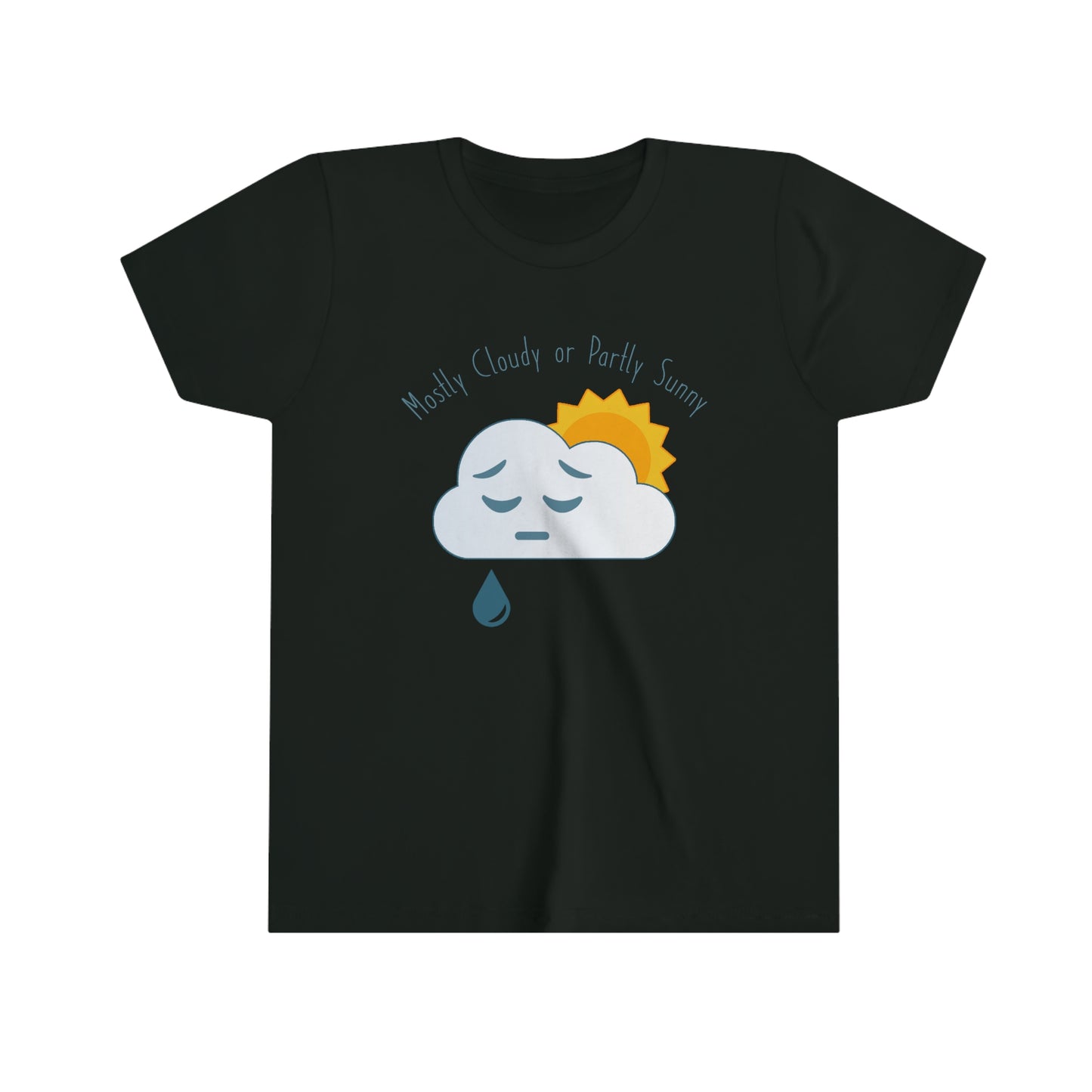 Mostly Cloudy Kids Tee