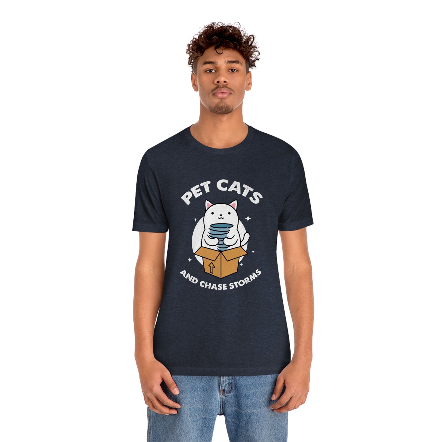 Pet Cats and Chase Storms Tee