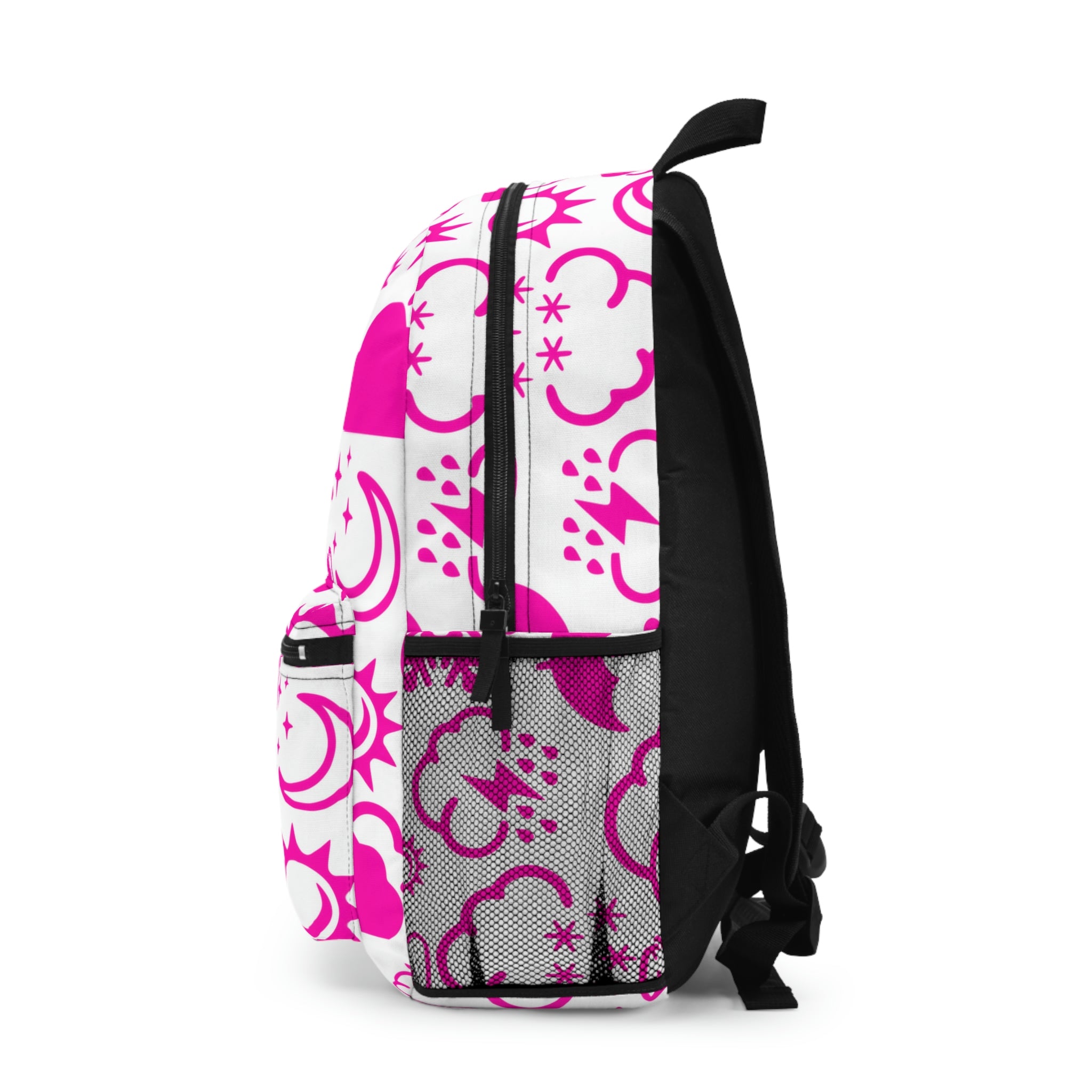 Wx Icon (White/Pink) Backpack 