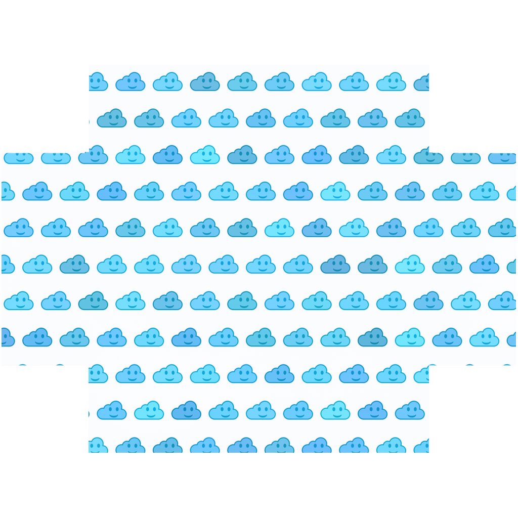 Cloud Emoji Crib Sheet 