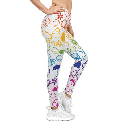 Wx Icon (Arc-en-ciel) Legging décontracté 