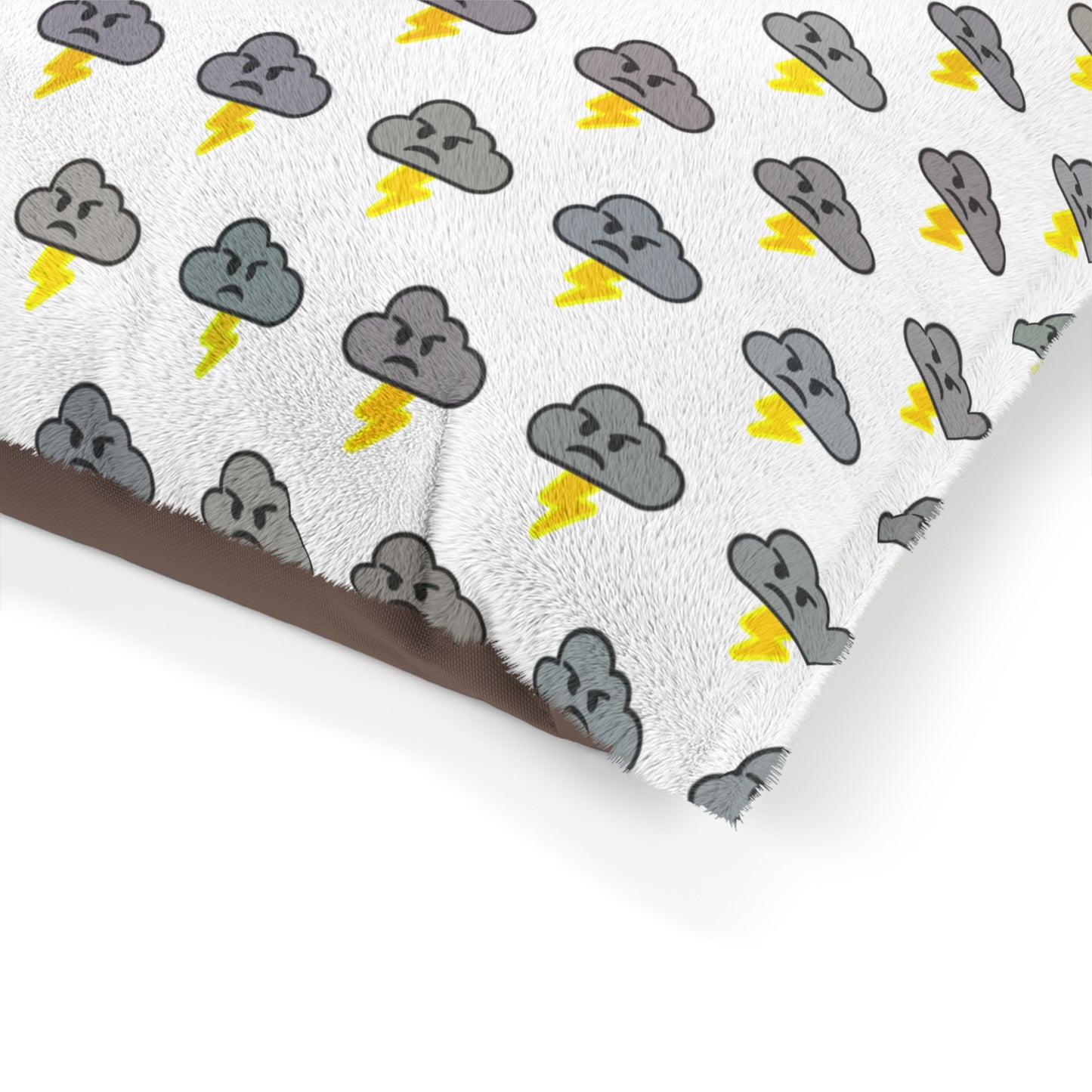 Storm Emoji Pet Bed