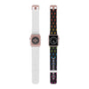 Lightning Icon (Black/Rainbow) Watch Band for Apple Watch