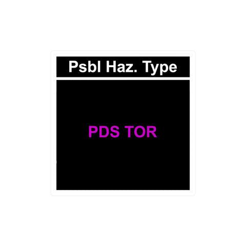 PDS TOR Vinyl Decal