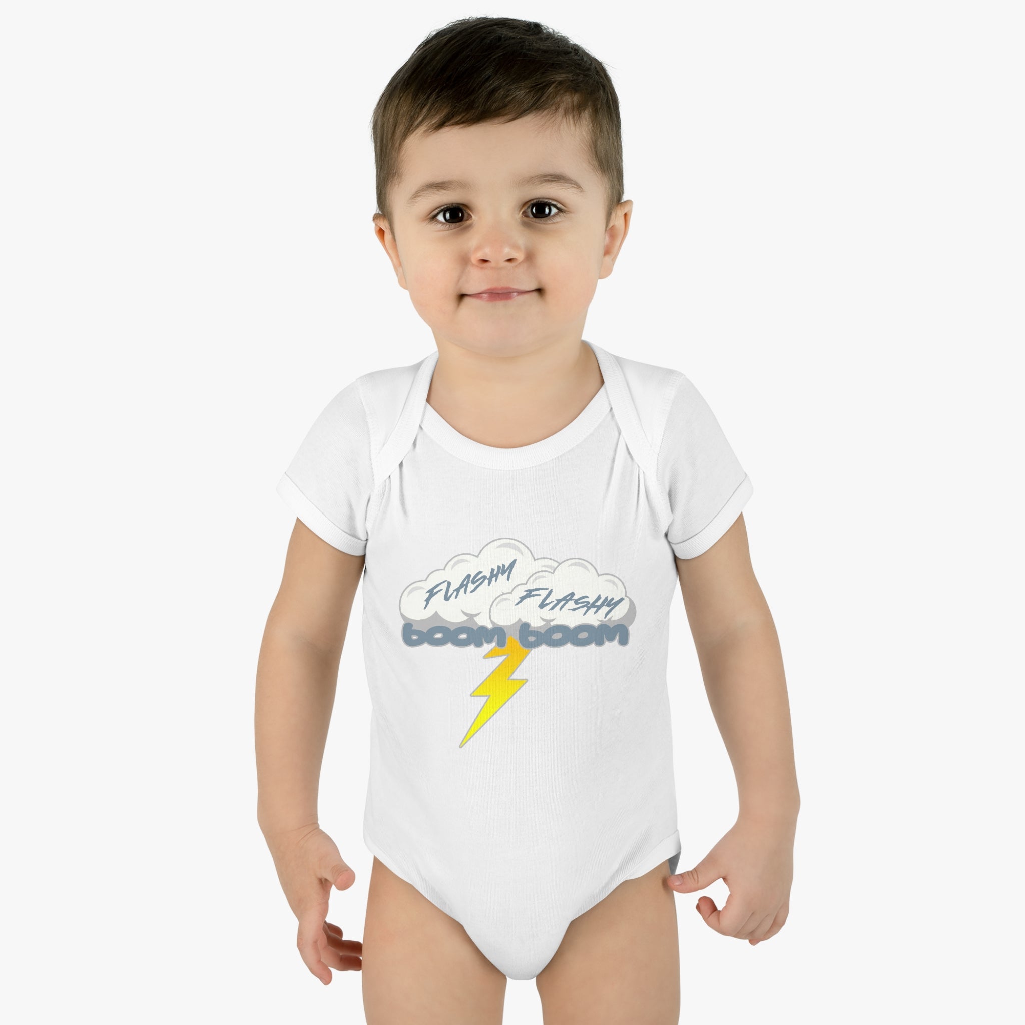 Flashy Flashy Boom Boom Infant Bodysuit 