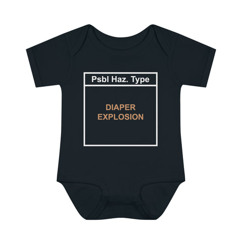 Diaper Explosion Infant Bodysuit