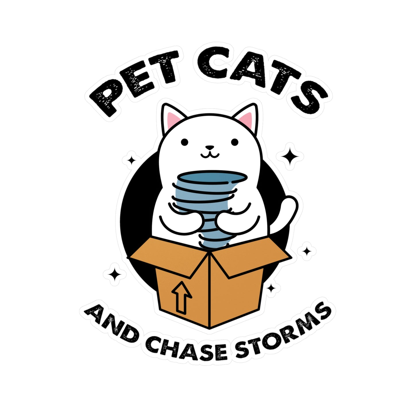 Pet Cats and Chase Storms Vinyl Decal