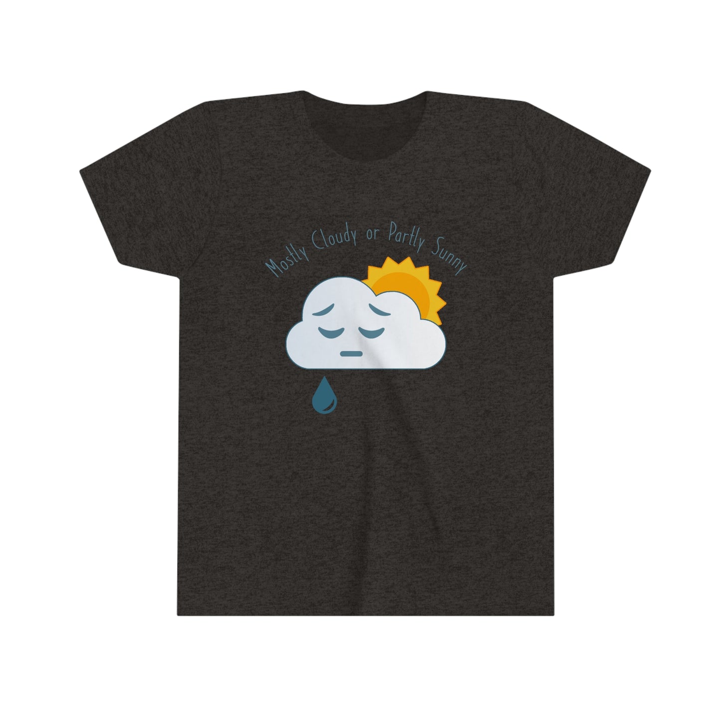 Mostly Cloudy Kids Tee