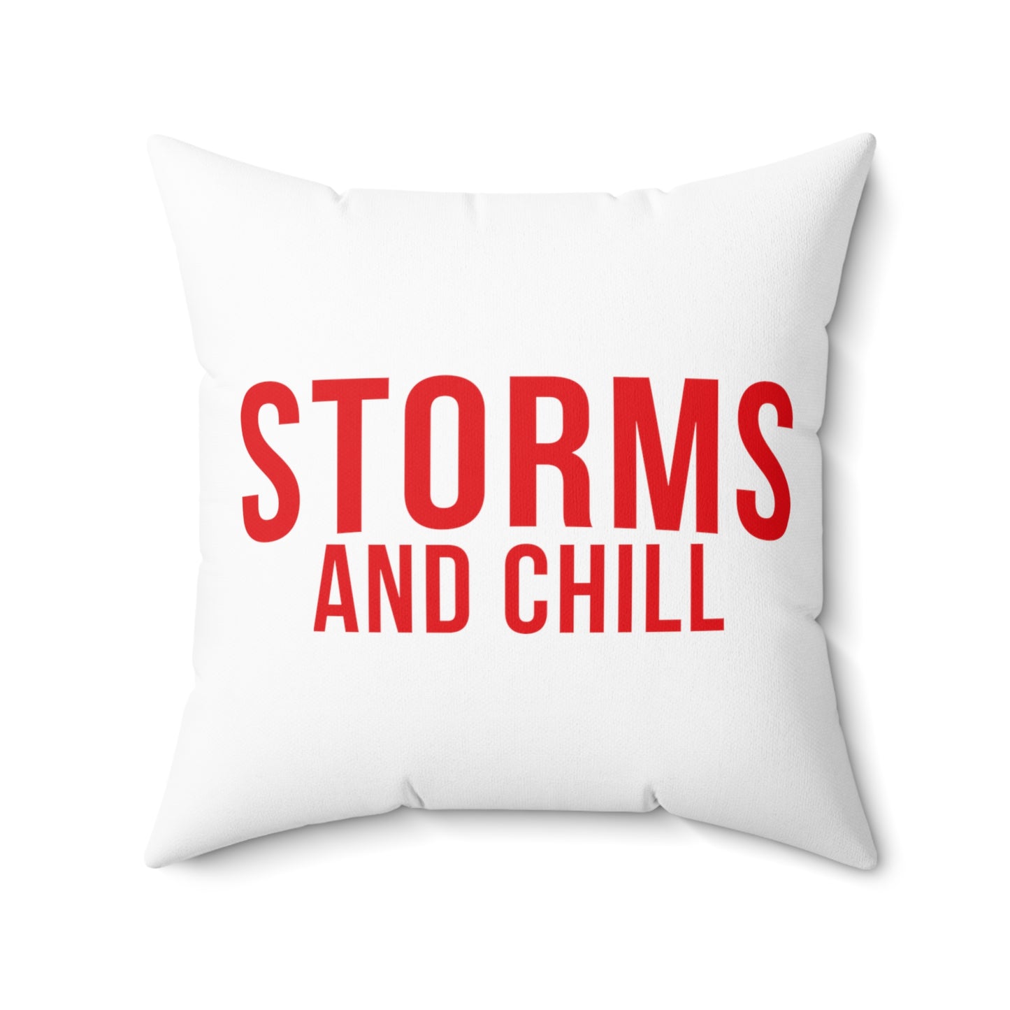 Storms and Chill Throw Pillow