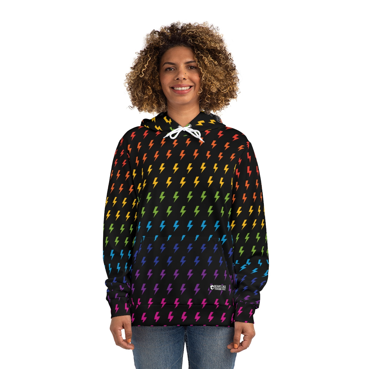 Lightning (Black/Rainbow) Hoodie