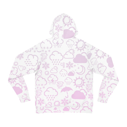 Wx Icon (Blanc/Rose) Sweat à capuche 