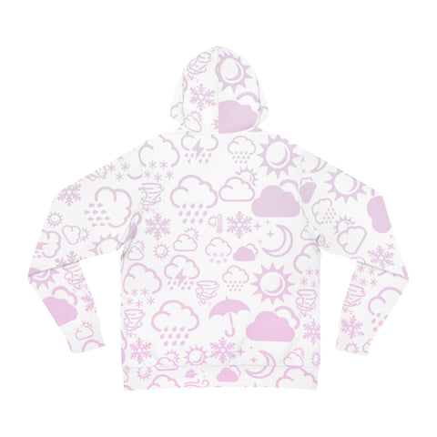 Wx Icon (White/Pink) Hoodie