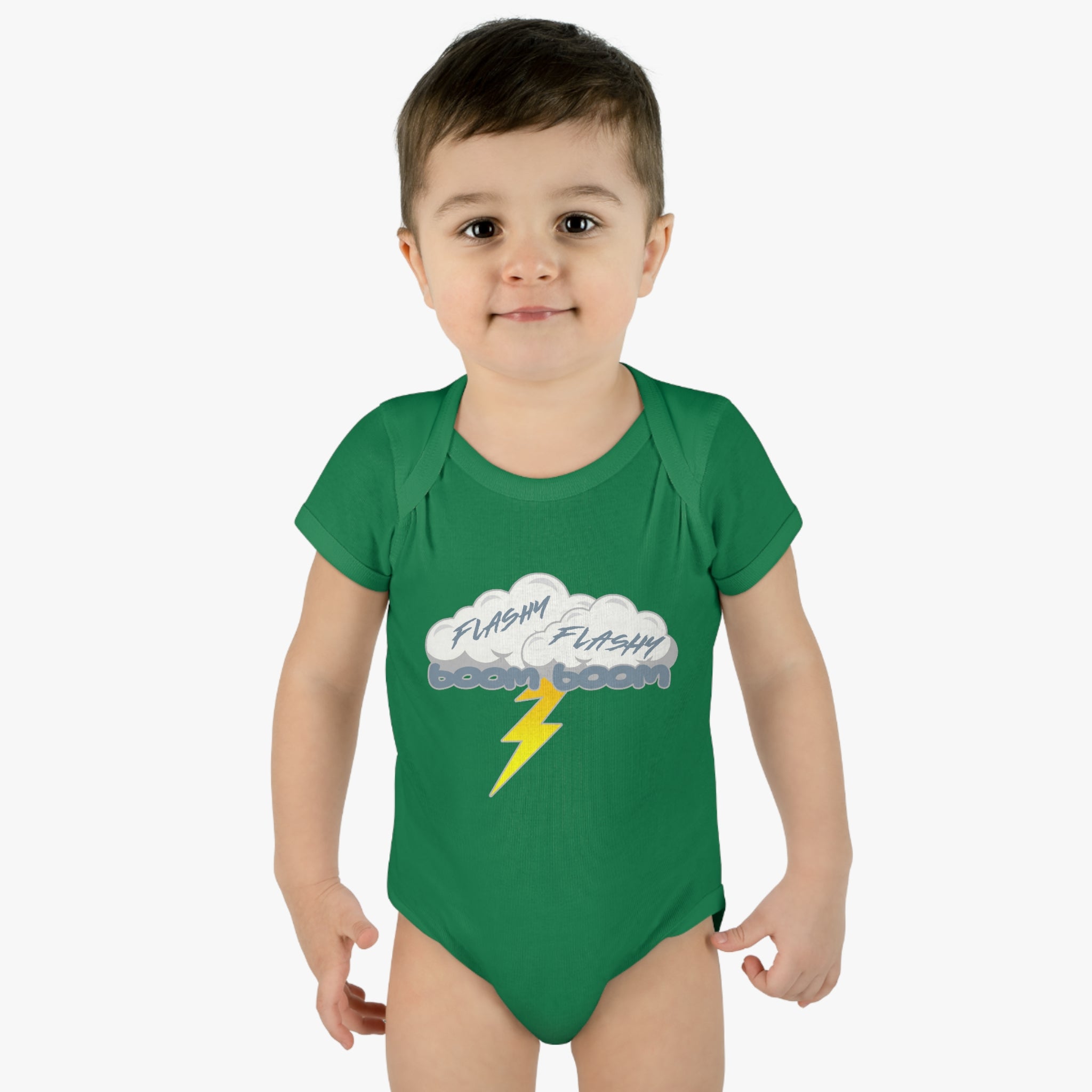 Flashy Flashy Boom Boom Infant Bodysuit 