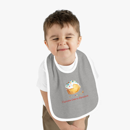 Cupcake Debris Signature Bib