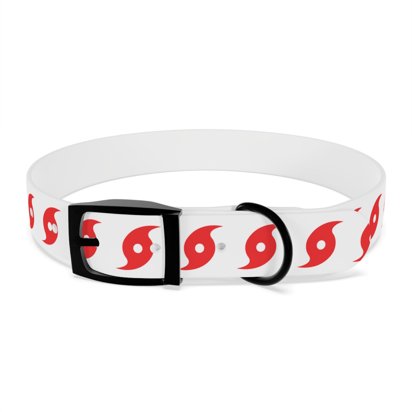 Hurricane Icon (Red) Dog Collar