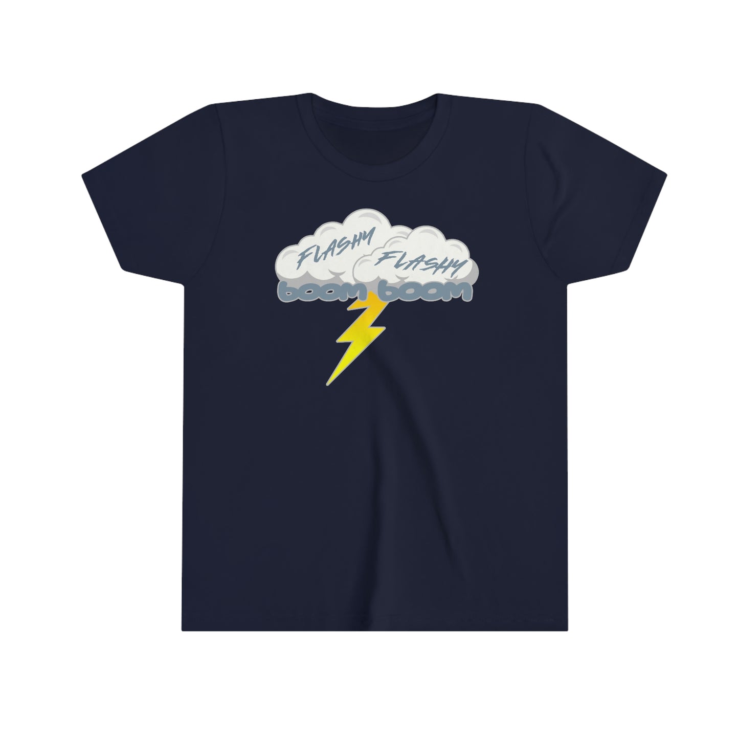 Flashy Flashy Boom Boom Kids Tee