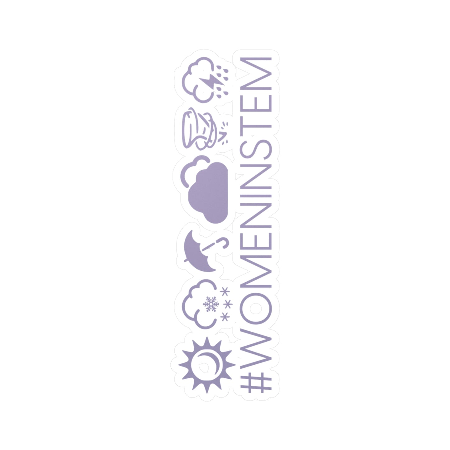 #WOMENINSTEM Vinyl Decal