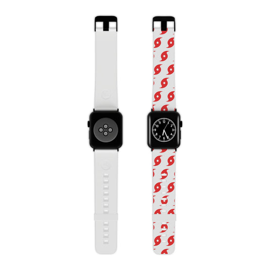 Hurricane Icon (Red) Watch Band for Apple Watch