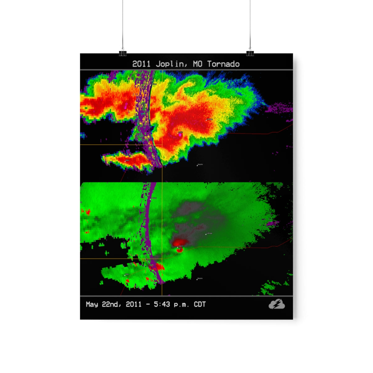 Joplin, MO 2011 Tornado Poster