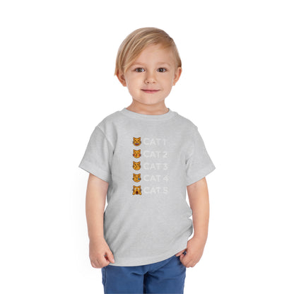 Cat-egories Toddler Tee