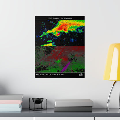 Moore, OK 2013 Tornado Poster