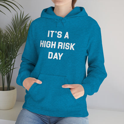 Sudadera con capucha de día de alto riesgo 