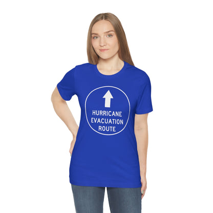 Hurricane Evacuation Route Tee