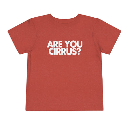 Are You Cirrus? Toddler Tee