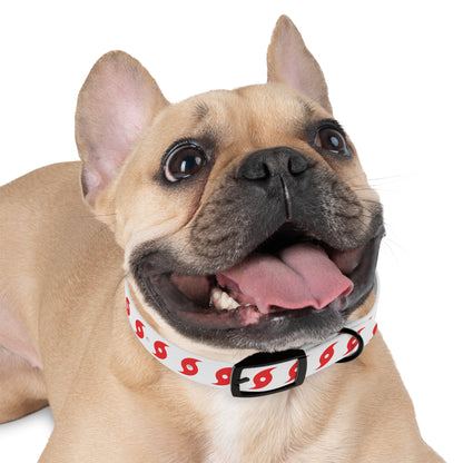 Hurricane Icon (Red) Dog Collar