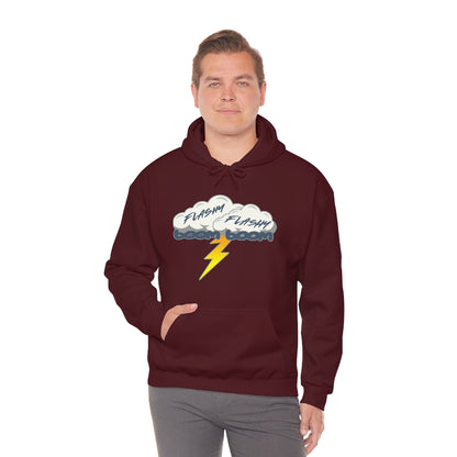 Sudadera con capucha Flashy Flashy Boom Boom 