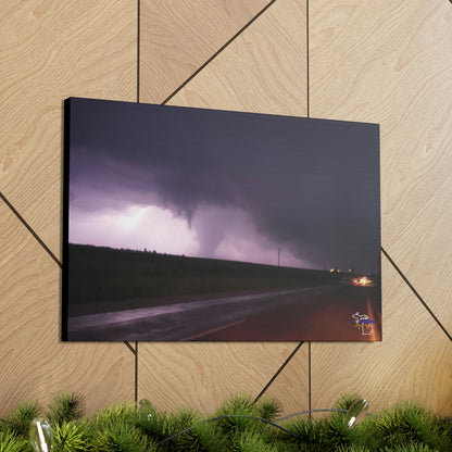 Backlit Missouri EF-3 Tornado