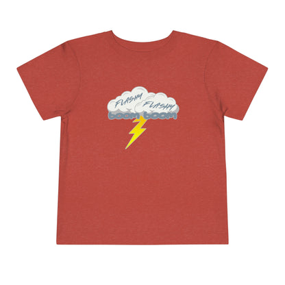 Flashy Flashy Boom Boom Toddler Tee